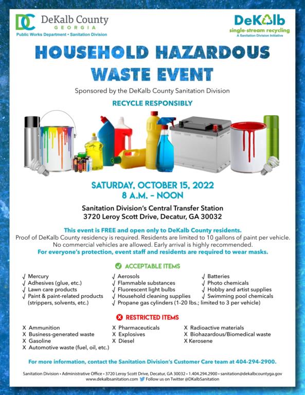 Household Hazardous Waste Event