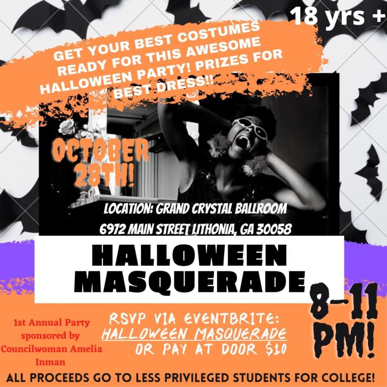 Halloween Masquerade!